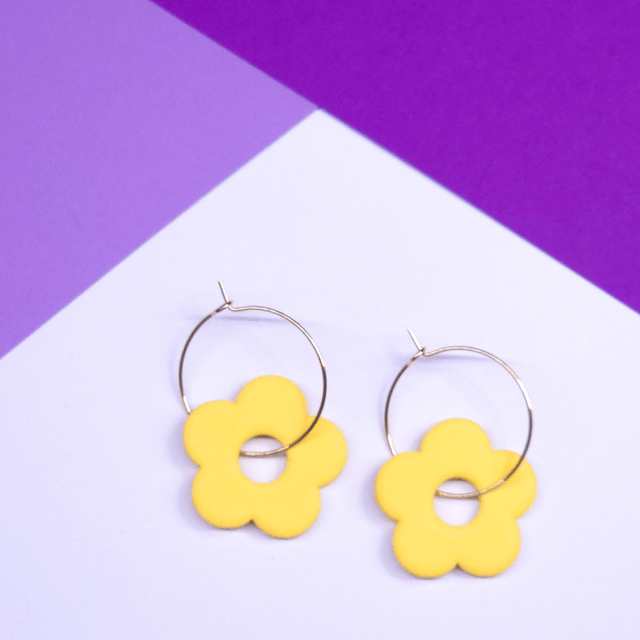 Flower Hoops - 1 Flower