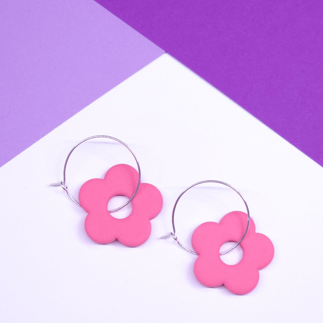 Flower Hoops - 1 Flower